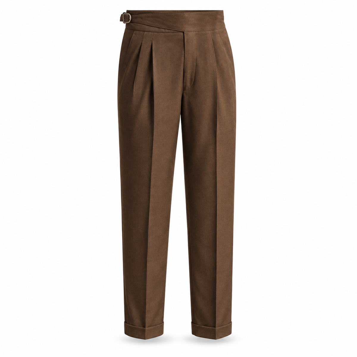 Westbury Pleated Side-Adjuster Trousers