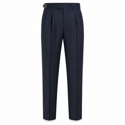 Cavendish Pleated Side-Adjuster Trousers