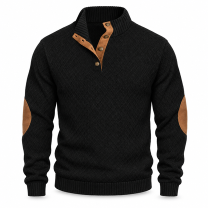 Ainsworth Textured Funnel-Neck Jumper