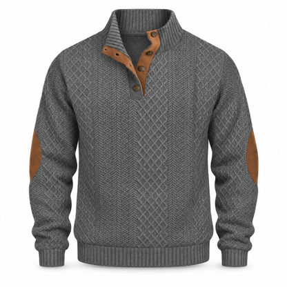Ainsworth Textured Funnel-Neck Jumper