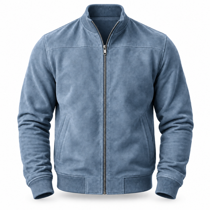 Montrose Suede Bomber Jacket