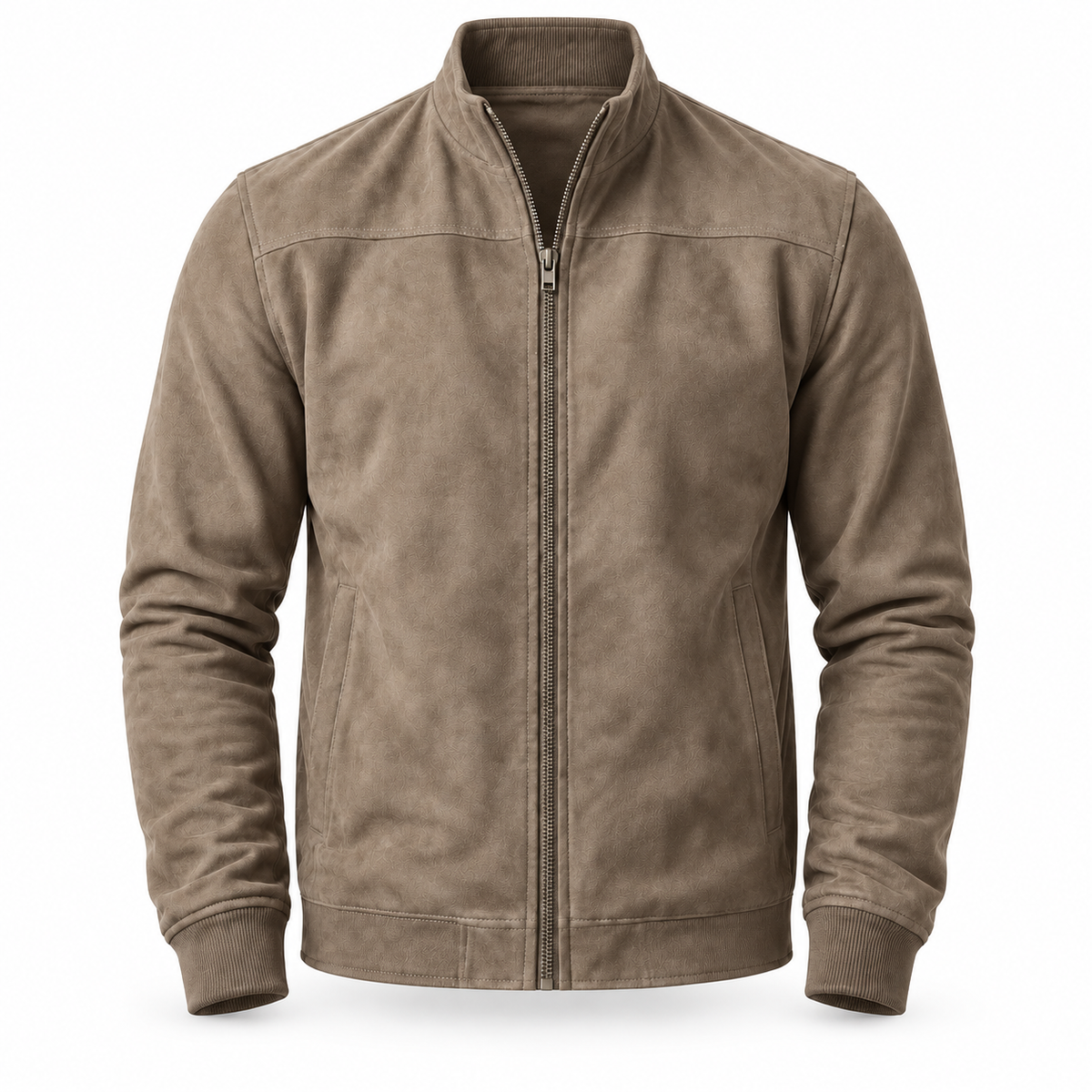 Montrose Suede Bomber Jacket