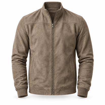 Montrose Suede Bomber Jacket