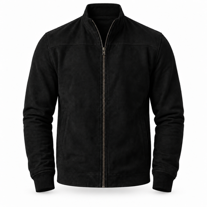 Montrose Suede Bomber Jacket