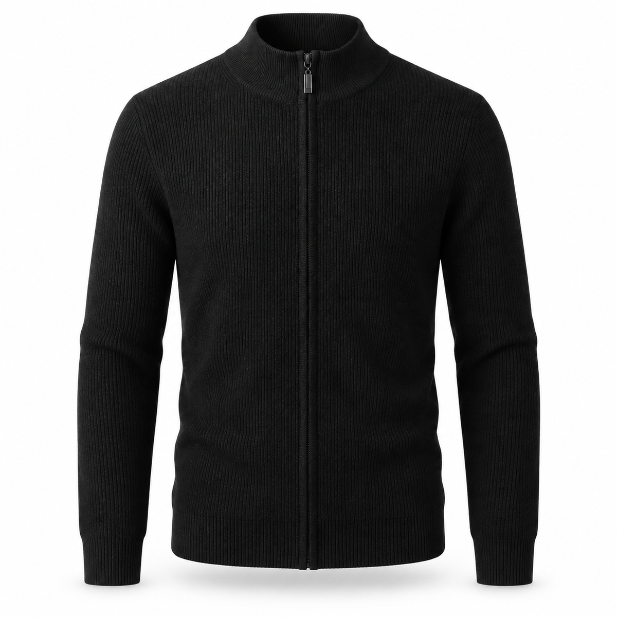 Althorp Ribbed Full-Zip Knit Jacket