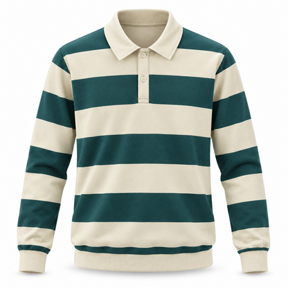 Hadley Heritage Striped Rugby Polo