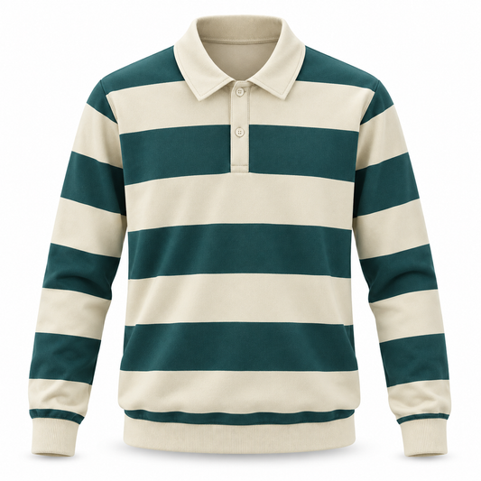 Hadley Heritage Striped Rugby Polo