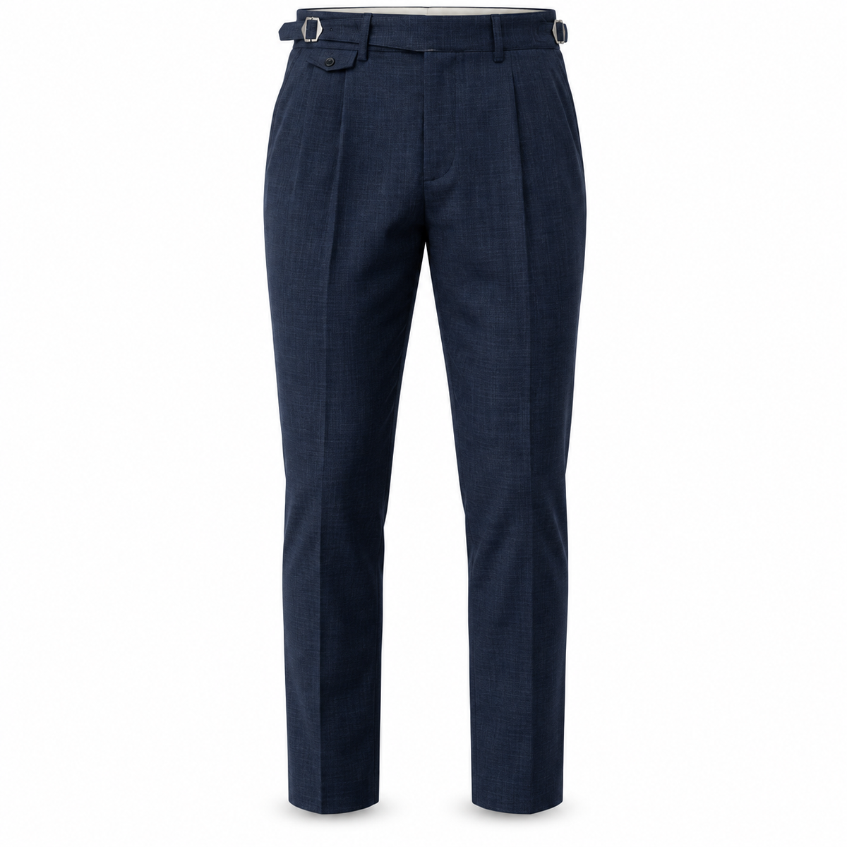Mereworth Pleated Side-Adjuster Trousers