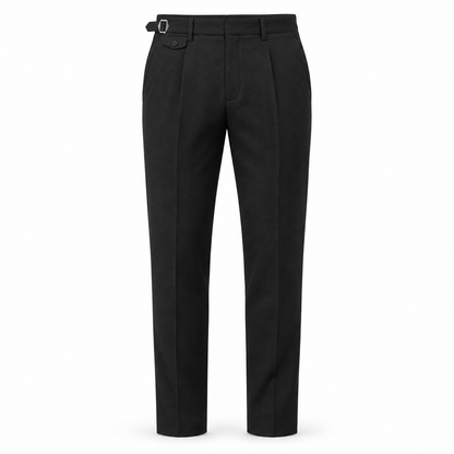 Mereworth Pleated Side-Adjuster Trousers