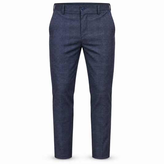Hatherleigh Checked Tailored Trousers