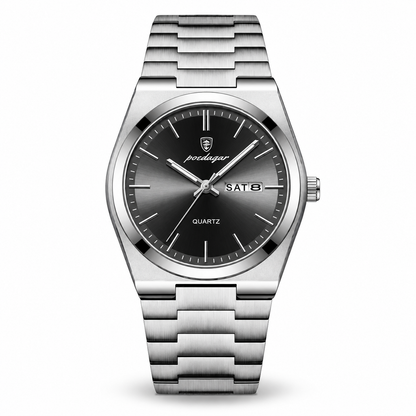 Belgrave Day-Date Integrated Steel Watch