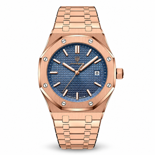 Cavendish Rose-Gold Integrated Bracelet Watch