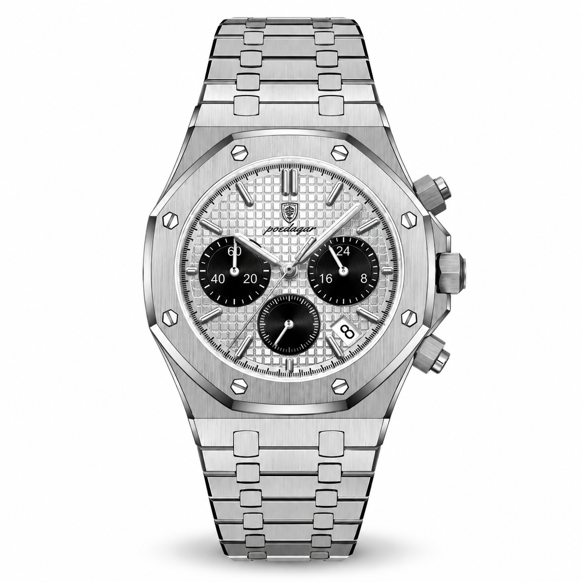 Kensington Integrated Steel Chronograph