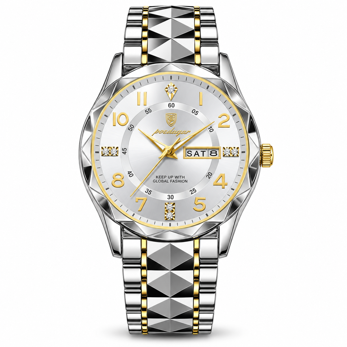 Ravenscourt Two-Tone Day-Date Watch