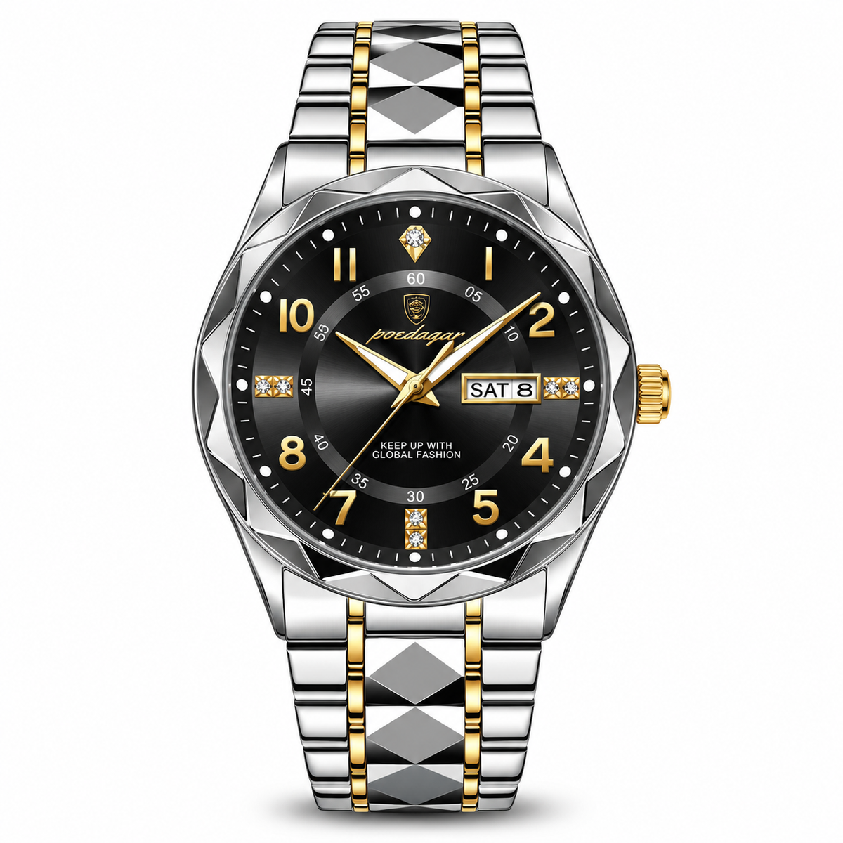Ravenscourt Two-Tone Day-Date Watch