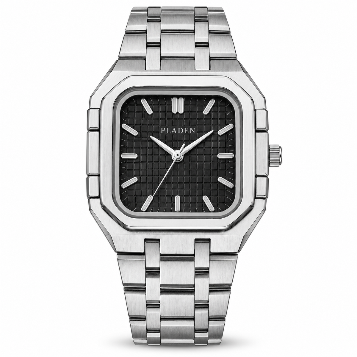 Bromley Square Integrated Steel Watch