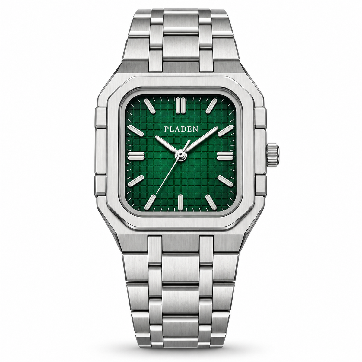 Bromley Square Integrated Steel Watch