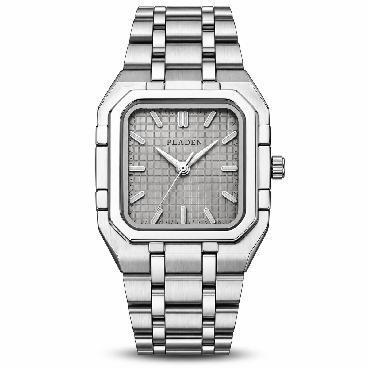 Bromley Square Integrated Steel Watch