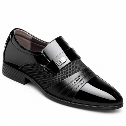 Patent Leather Slip-On Shoes